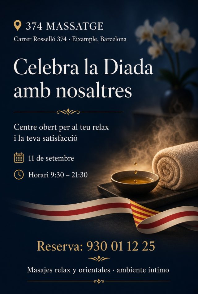 masajess diada catalunya